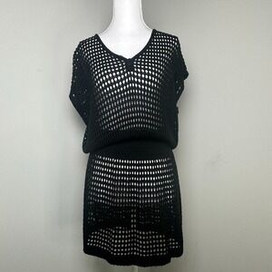 Cupshe Swimsuit Cover- Up - Black Hole Punch